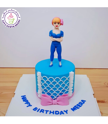 Cake - Little Bo-Peep - 3D Cake Topper