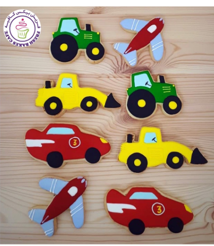 Transportation Themed Cookies 04