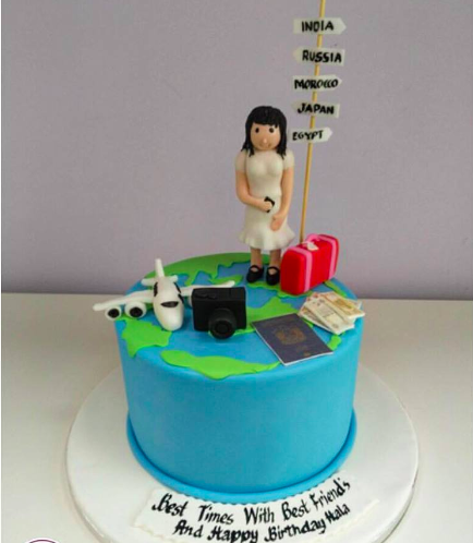 Cake - 3D Character 01 - Woman