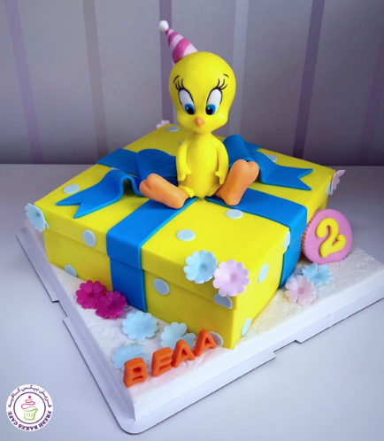 Tweety Bird Themed Cake