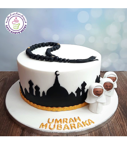Umrah Themed Cake - 3D Cake Toppers - 3D Characters