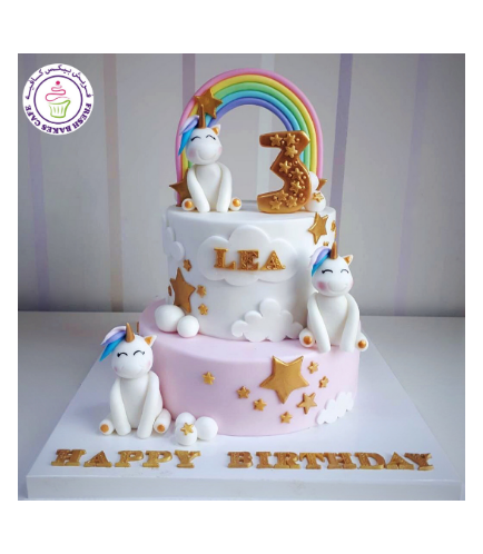 Cake - 3D Cake Toppers - 2 Tier 003a