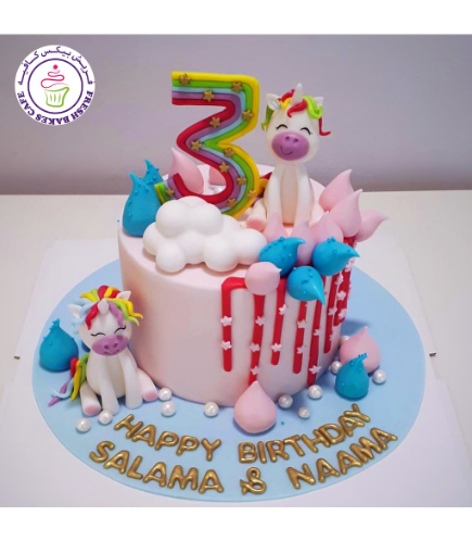 Cake - 3D Cake Toppers - 1 Tier 002