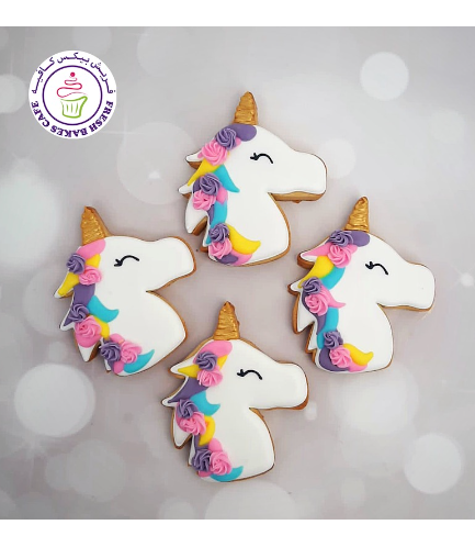 Cookies - Unicorn Head 02