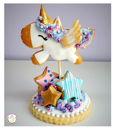 Cookies - Unicorn Cookie on a Cookie Stand