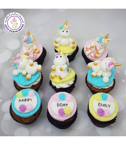 Cupcakes - Fondant - 3D Toppers 02