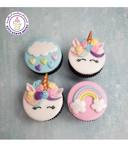 Cupcakes - Unicorn & Rainbow 05