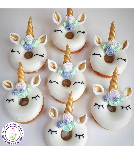 Unicorn Themed Donuts - Royal Icing 06