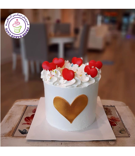 Cake - Hearts - 3D Cake Toppers & Cut Out