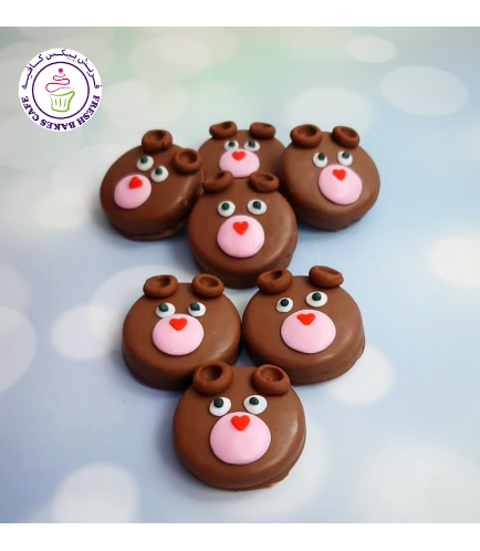 Chocolate Covered Oreos - Bears