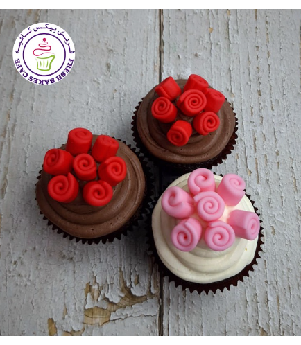 Cupcakes - Roses 02