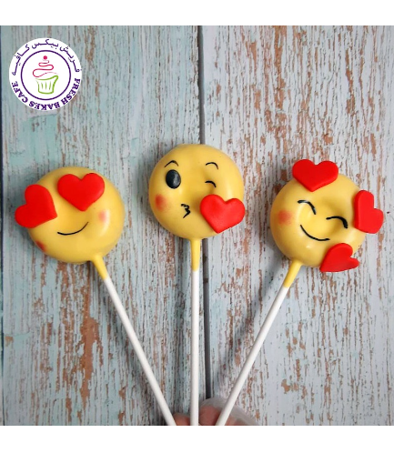 Emoji Themed Donut Pops - Valentine's 01