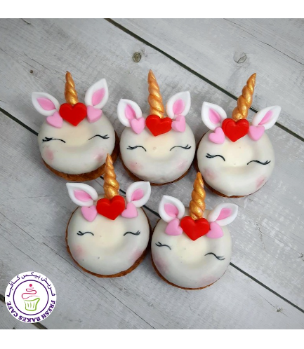 Valentine's Themed Donuts - Unicorn
