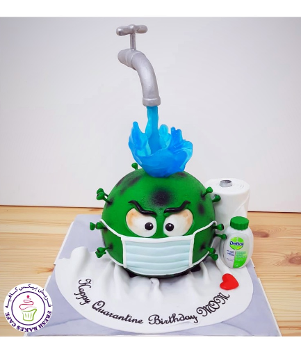 Cake - Virus - 3D Cake 01a
