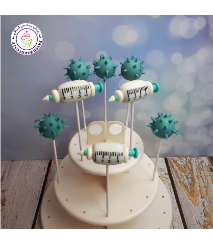 Cake Pops - Vaccine & Virus