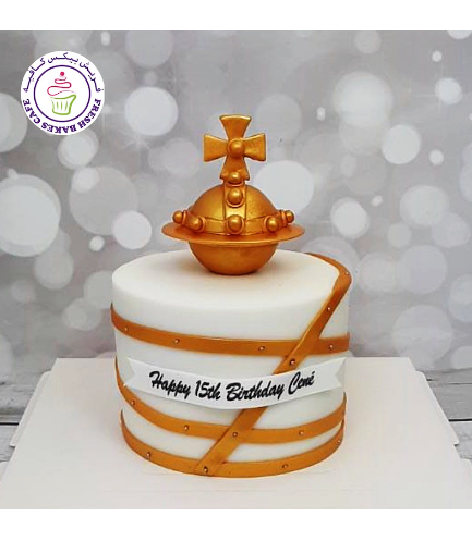 Vivienne Westwood Themed Cake