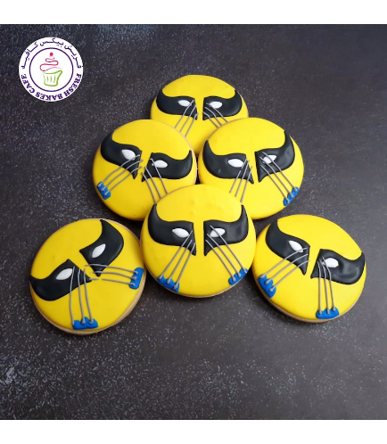 Wolverine Themed Cookies 02