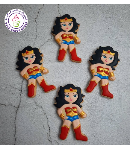 Wonder Woman Themed Cookies 03