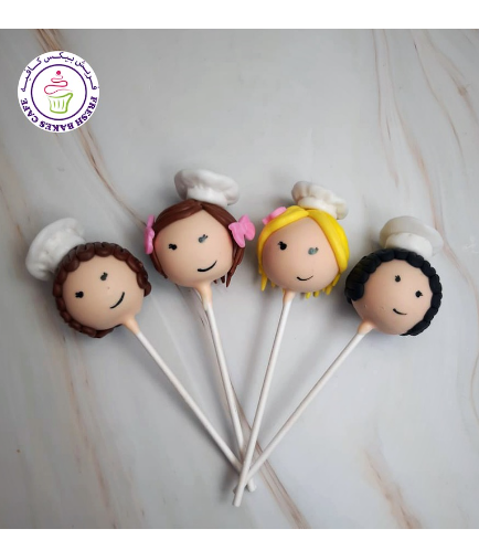 Chef Themed Cake Pops