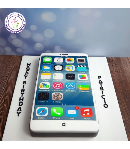 iPhone Themed Cake 03